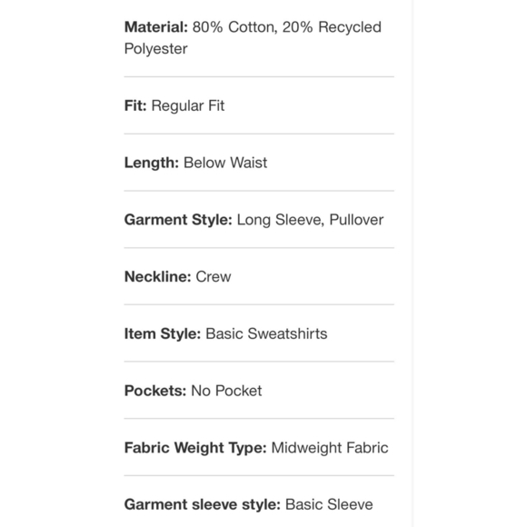 Universal Thread  Textured fleece sweatshirt  Dark gray Size XL - Picture 5 of 13